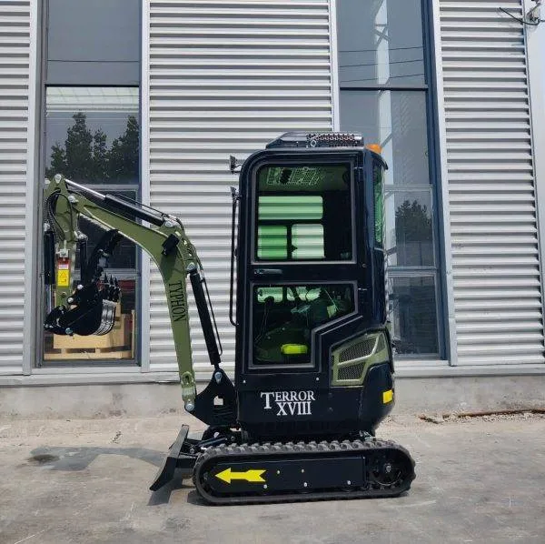 Green TYPHON TERROR XVIII Prestige 2 Ton Mini Excavator KUBOTA Diesel Engine USA